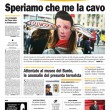 [NAZIONALE - 1] MANIFESTO/PRIMAPAGINA/PAG01 ... 21/05