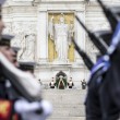 Centro anni fa Prima Guerra Mondiale: Mattarella depone corona ad Altare Patria 03