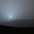 Tramonto su Marte, la spettacolare FOTO dal rover Curiosity