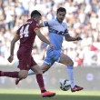 Lazio-Roma FOTO: scontri, stadio, striscioni e coreografie