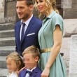 Ilary Blasi e Francesco Totti alla Comunione dei figli Cristian e Chanel092