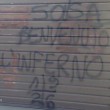 Scritte contro Paulo Sousa a Firenze 01