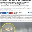 Ufo a Loch Ness? Turisti fotografano oggetto volante non identificato sul lago