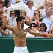 VIDEO YouTube - Djokovic-Gasquet, spogliarello in campo per le tifose