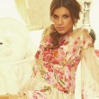 Elisabetta Canalis, costume e pancione alle Bahamas FOTO 3