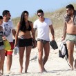 Iturbe e Pazzini con Gudalupe Gonzalez e Silvia Slitti a Formentera FOTO 2