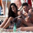Iturbe e Pazzini con Gudalupe Gonzalez e Silvia Slitti a Formentera FOTO 6
