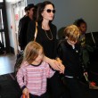 Brad Pitt, Angelina Jolie e famiglia vacanze in Francia13