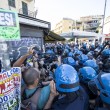 Roma, corteo anti-rom CasaPound contro corteo anti-fascisti: scontri 08