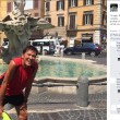 Gianni Morandi sfida caldo e corre a Roma: la FOTO su Facebook diverte i fan