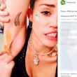 Miley Cyrus ceretta social: si depila e invia gli scatti a Brad Pitt