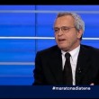 Mentana, lite in diretta col prof leghista Borghi: "Siamo imparati anche noi"