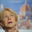 Helen Mirren a Firenze per il premio Apoxiomeno