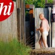Paolo Mieli nudo in spiaggia a Sabaudia: le foto di Chi