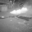 FOTO-Sequenza della morte di Carlo Giuliani. Piazza Alimonda, Genova, 20 luglio 2001