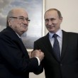 Vladimir Putin: "Blatter merita Nobel per la Pace"