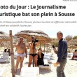 Jacopo Arbarello, servizio Sky da Sousse...con operatori in mutande FOTO2