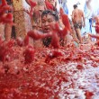 Tomatina, la tradizionale battaglia dei pomodori
