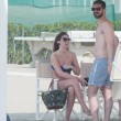 Maria Elena Boschi e famiglia a Forte dei Marmi FOTO5