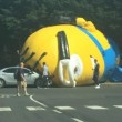 Irlanda, minion gonfiabile gigante si stacca e invade strada4