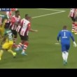 Video Youtube: gol di tacco del portiere all'ultimo secondo2