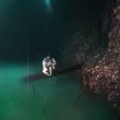 SI IMMERGE A 60 METRI PER FOTOGRAFARE GLI ABISSI: CIÒ CHE SCOPRE NELLA CAVERNA È INCREDIBILE 03