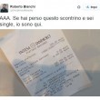 "Se sei single..." tweet su ricevuta bancomat da capogiro spopola sul web