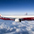 Boeing 777-9X con apertura alare nel 20172