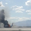 Las Vegas, prende fuoco volo British Airways per Londra FOTO8