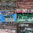 Rifugiati benvenuti striscioni tifosi Bundesliga