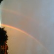 Arcobaleno doppio a Milano: tramonto spettacolo FOTO