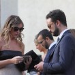 Maria Elena Boschi, tubino in pizzo al matrimonio portavoce