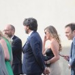 Maria Elena Boschi, tubino in pizzo al matrimonio portavoce 10
