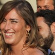 Maria Elena Boschi, tubino in pizzo al matrimonio portavoce 13