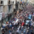 Gennaro Cesarano, folla ai funerali blindati a Napoli FOTO 2