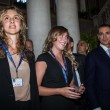 Maria Elena Boschi, tubino in pizzo al matrimonio portavoce 16