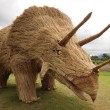 Giappone, giganti sculture di paglia nei campi FOTO 2