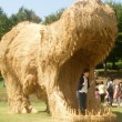 Giappone, giganti sculture di paglia nei campi FOTO 3