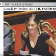 YouTube: Lilli Gruber e la scollatura di Maria Elena Boschi