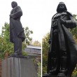 Odessa (Ucraina), statua Lenin diventa Dart Fener3