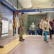 Roma, militari nelle stazioni metro dopo attentati Parigi