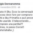Gigio Donnarumma e i post su Facebook contro Conte...FOTO