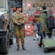 Roma, militari nelle stazioni metro dopo attentati Parigi 3