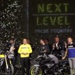 Jorge Lorenzo e Valentino Rossi all'evento della Yamaha