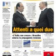 [NAZIONALE - 1] MANIFESTO/PRIMAPAGINA/PAG01 ... 27/11