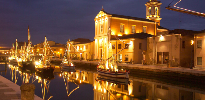 Presepi di mare: Cesenatico
