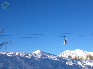 sciare con i bambini sulle alpi
