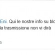 Report-Eni, guerra mediatica su Twitter durante la puntata06