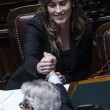 Maria Elena Boschi FOTO VIDEO mozione di sfiducia