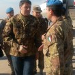 Matteo Renzi in mimetica in Libano FOTO